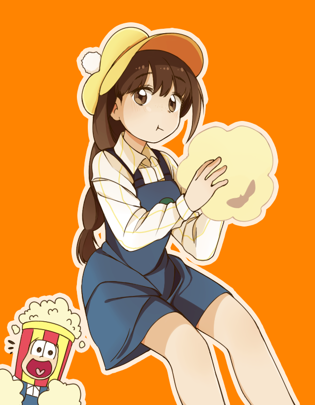 matsuno jyushimatsu and jyushimatsu's girlfriend (osomatsu and 2 more) drawn by jingle_(mhb729)