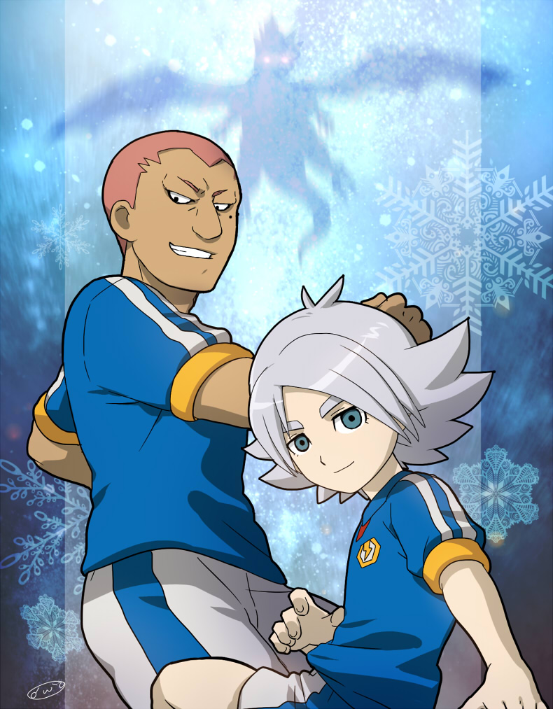 fubuki shirou and someoka ryuugo (inazuma eleven) drawn by mizuhara_aki