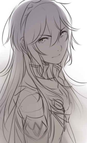 lucina (fire emblem and 1 more) drawn by tusia