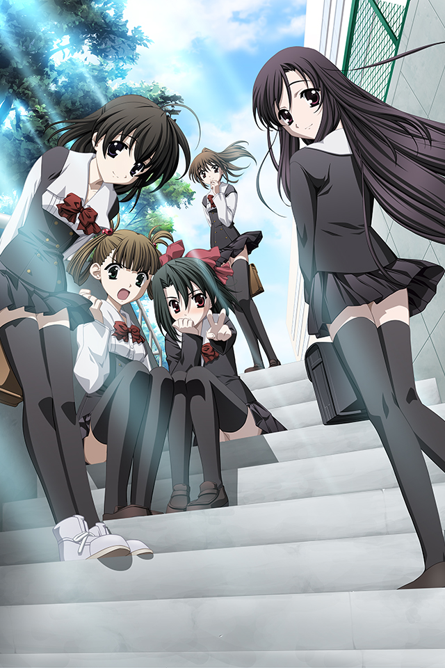 kiyoura setsuna and kuroda hikari (school days and 1 more)