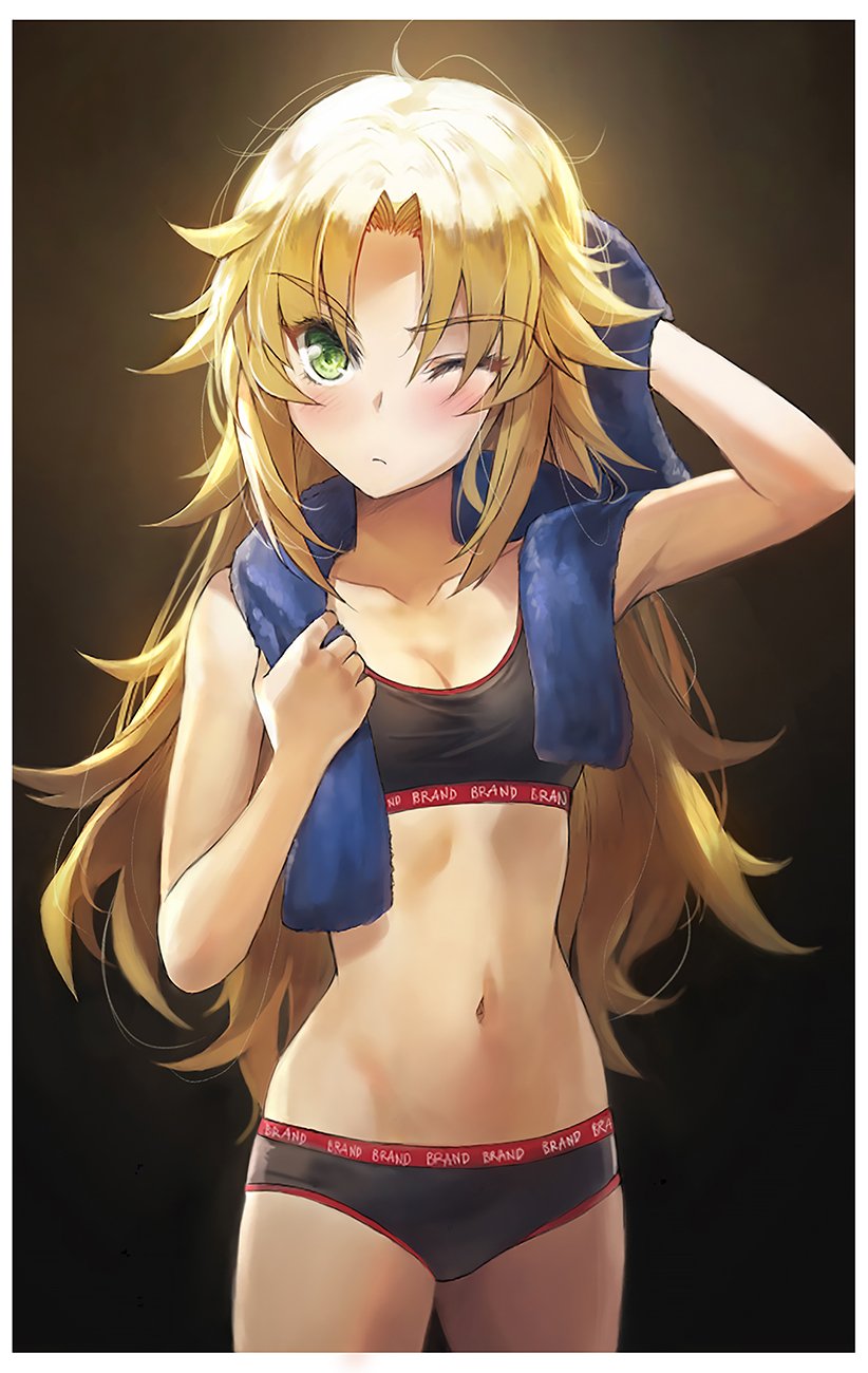 mordred (fate and 1 more) drawn by tonee