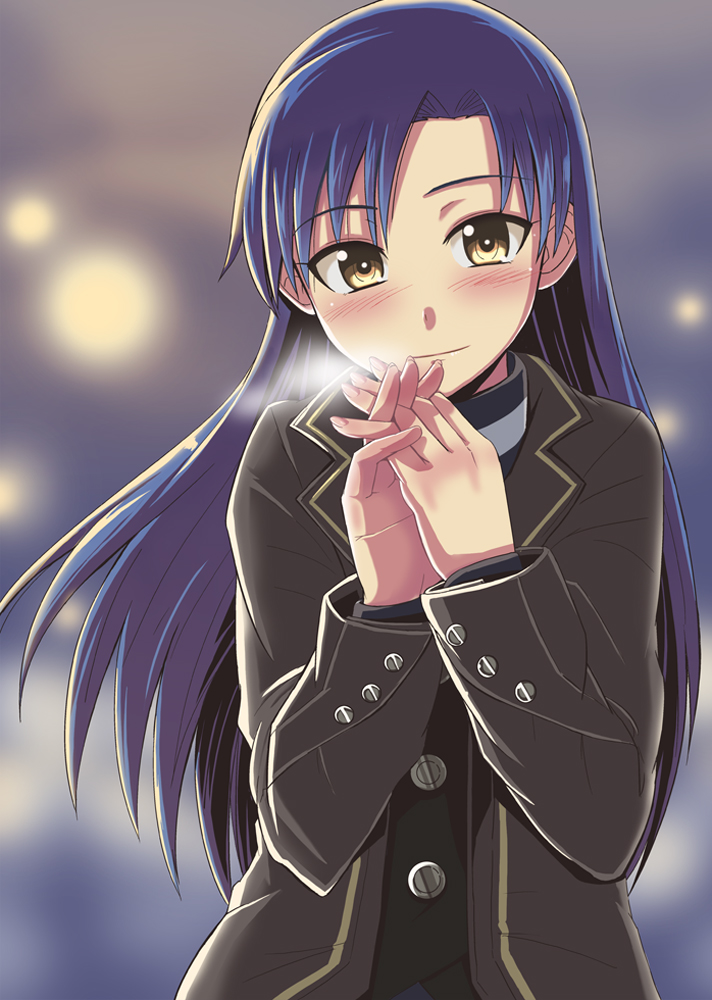 kisaragi chihaya (idolmaster) drawn by dan_(orange_train)
