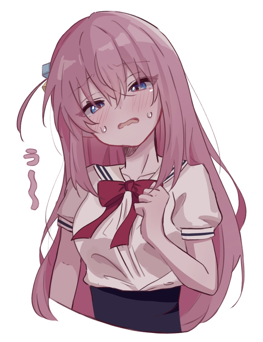 gotoh hitori (bocchi the rock!) drawn by cat_(ktha7452)