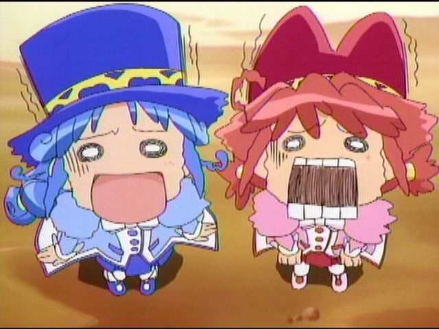 fine and rein (fushigiboshi no futago hime)