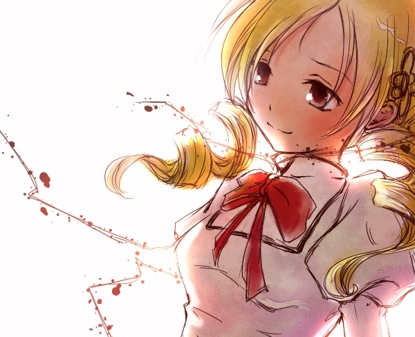 tomoe mami (mahou shoujo madoka magica) drawn by kin'iro_nyanko