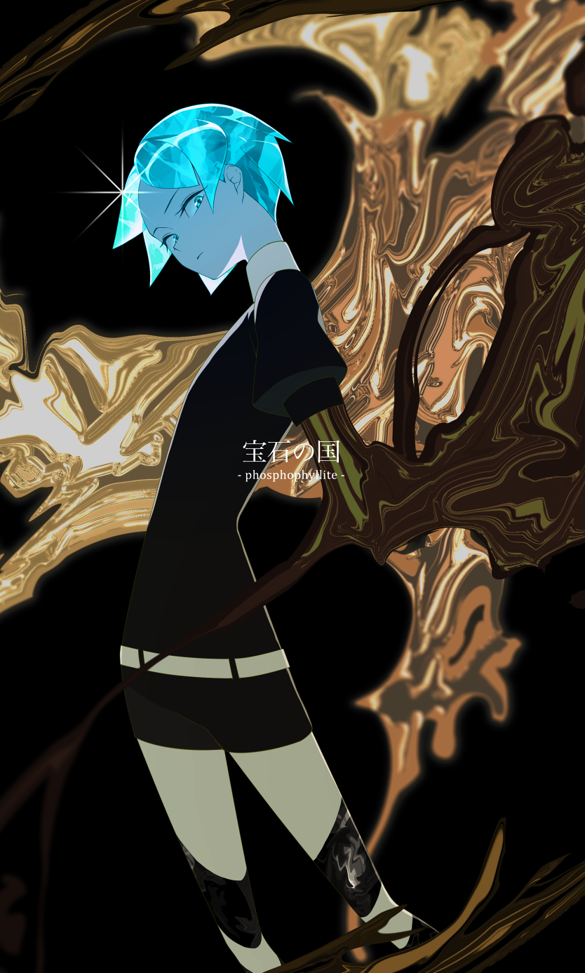 phosphophyllite (houseki no kuni) drawn by akimikan_(2.5deciliter)