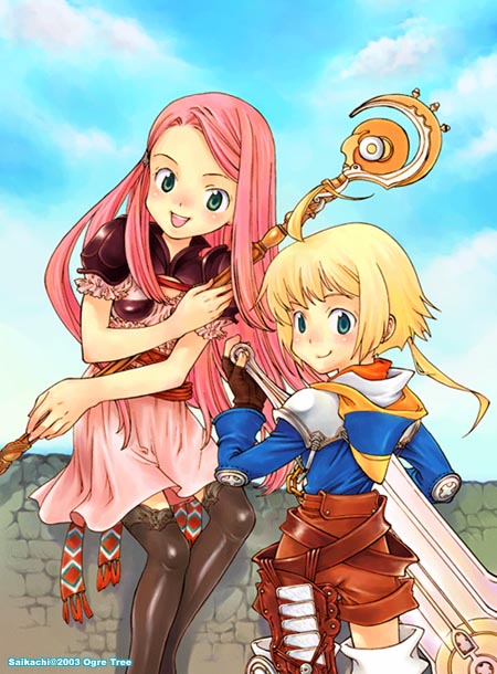 ritz malheur and marche radiuju (final fantasy and 1 more) drawn by saikachi_(ogre_tree)