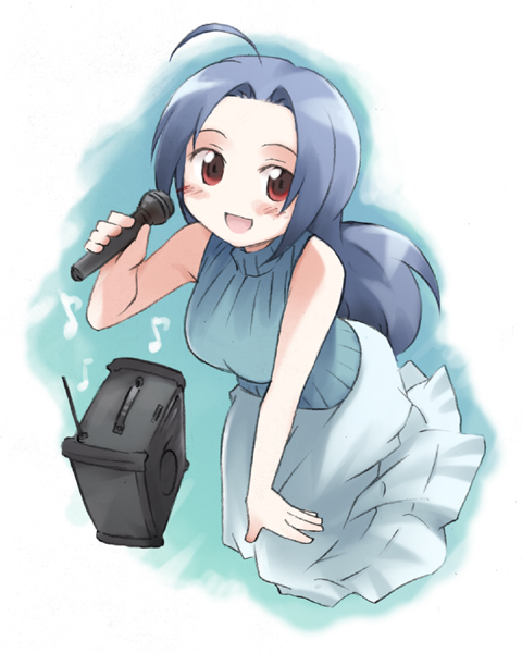 miura azusa (idolmaster and 1 more) drawn by duke_(inu_daimyou)