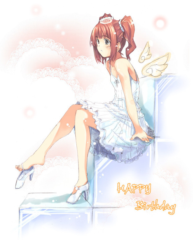 takatsuki yayoi (idolmaster and 1 more) drawn by hamayumiba_sou