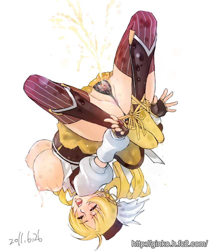 tomoe mami (mahou shoujo madoka magica) drawn by ginko_(silver_fox)