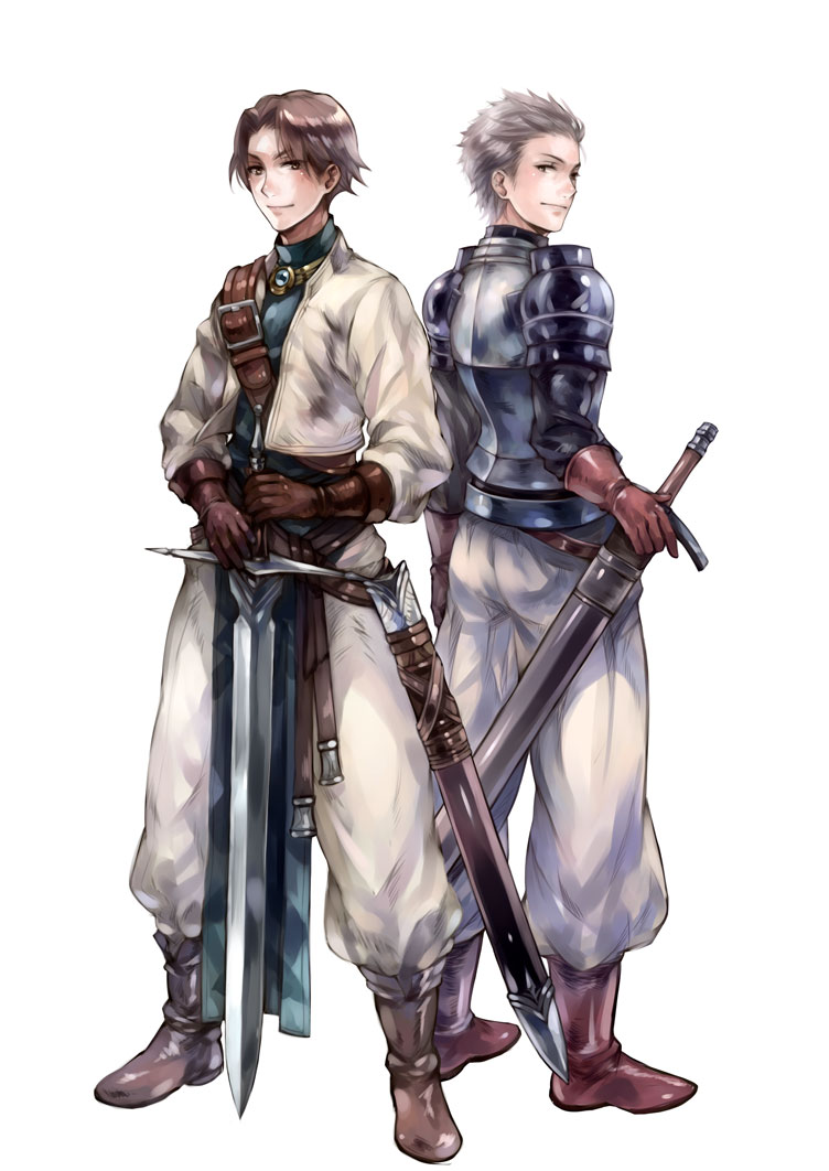 denim powell and vice bozeg (tactics ogre) drawn by yonetsuki_kana