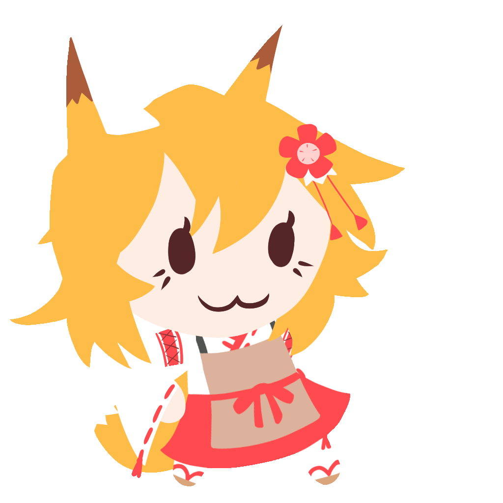 senko (helltaker and 1 more) drawn by joy_ferret