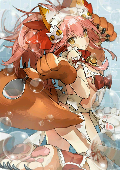 tamamo and tamamo cat (fate and 1 more) drawn by wada_arco