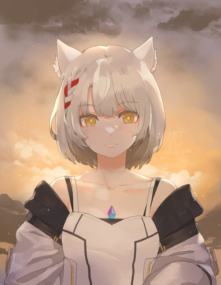mio (xenoblade chronicles and 1 more) drawn by sou_(pale_1080)