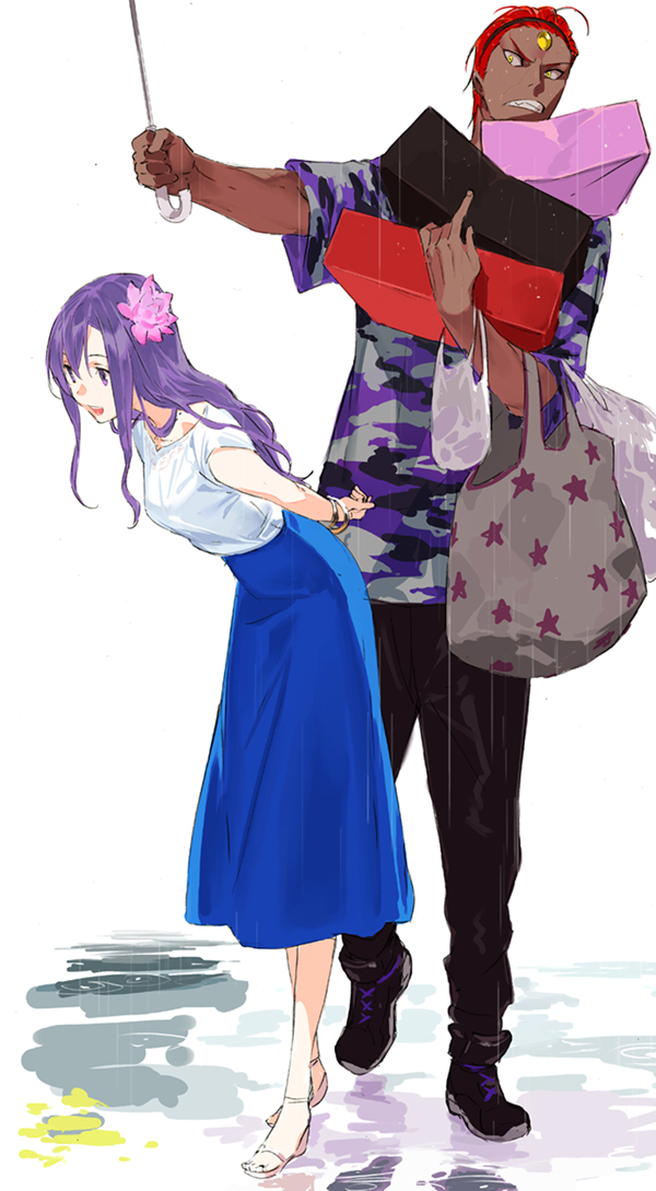 ashwatthama and parvati (fate and 1 more) drawn by pako_(pakosun)