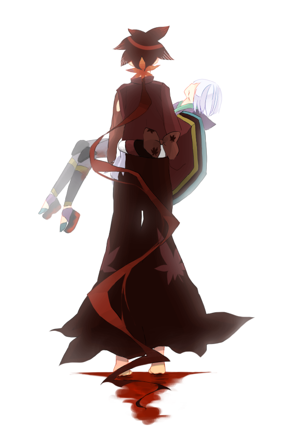 togame and yasuri shichika (katanagatari) drawn by shiyoko_(syokorate)