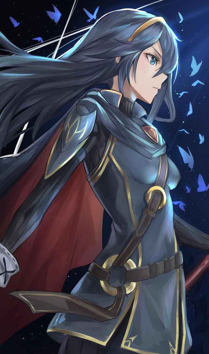 lucina (fire emblem and 2 more) drawn by latte_(shizuku03)