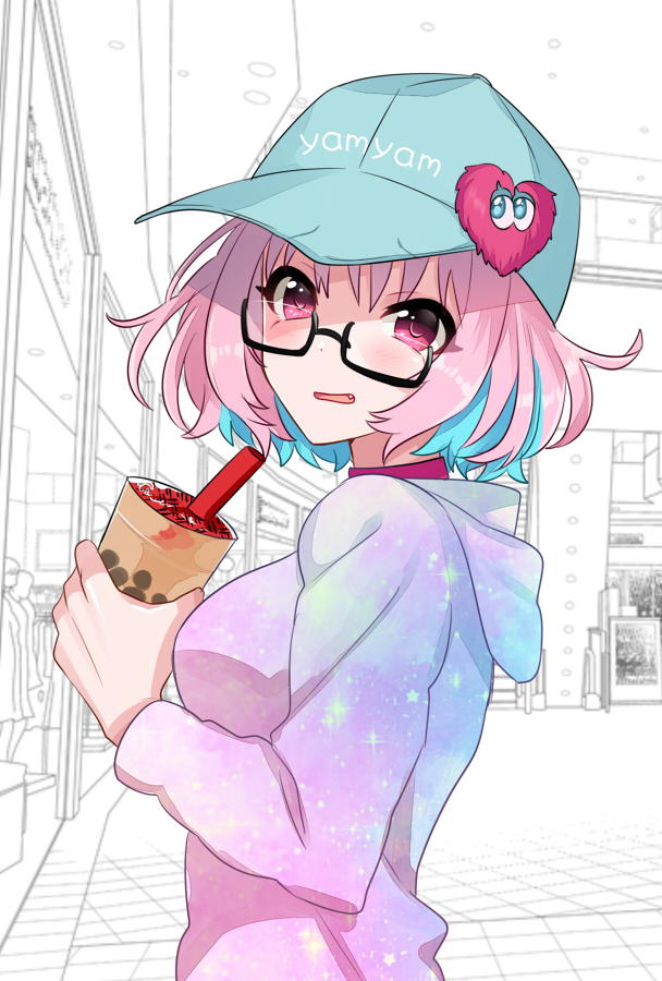 yumemi riamu (idolmaster and 1 more) drawn by sukoyaka_(100hituzi)