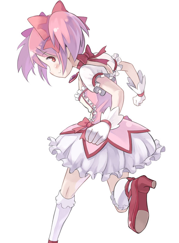 kaname madoka (mahou shoujo madoka magica) drawn by mofu_(mof_swimradio)
