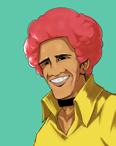 flint and barack obama (pokemon and 2 more) drawn by zaitsu