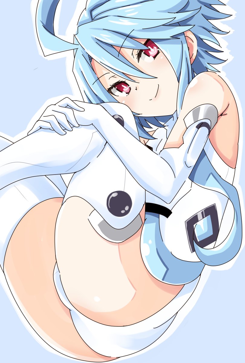 white heart (neptune) drawn by iwashi_dorobou_-r-