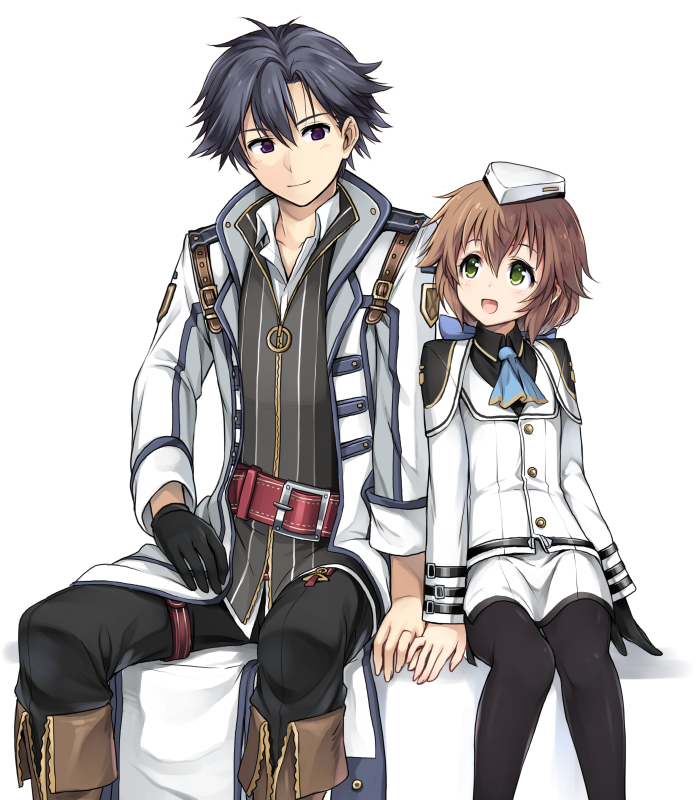 rean schwarzer and towa herschel (eiyuu densetsu and 2 more) drawn by hakuleg