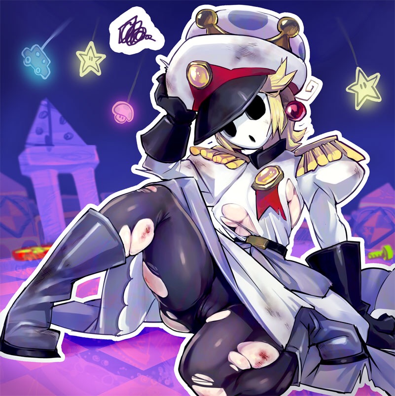 general guy (mario and 2 more) drawn by merafume