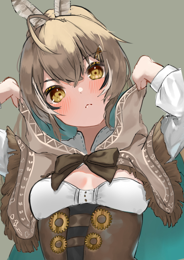 nanashi mumei (hololive and 1 more) drawn by takeno_omoti