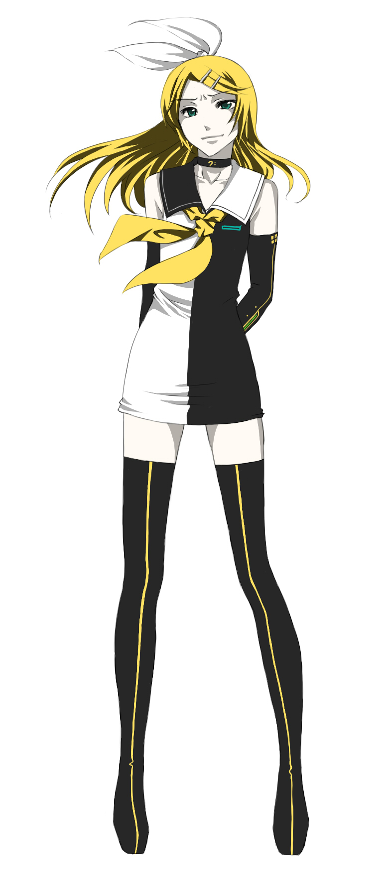 kagamine rin (vocaloid and 1 more) drawn by tottoto_tomekichi