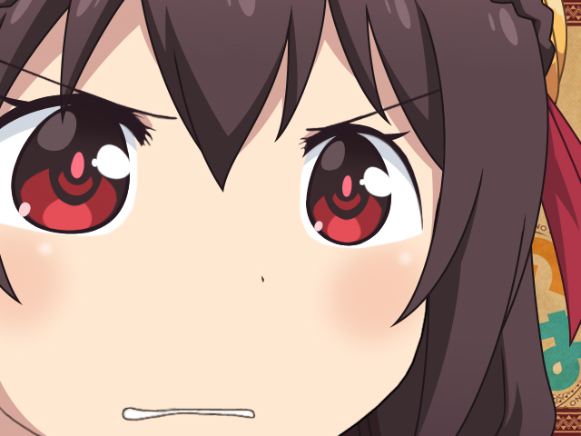 yunyun (kono subarashii sekai ni shukufuku wo!) drawn by gunuaki