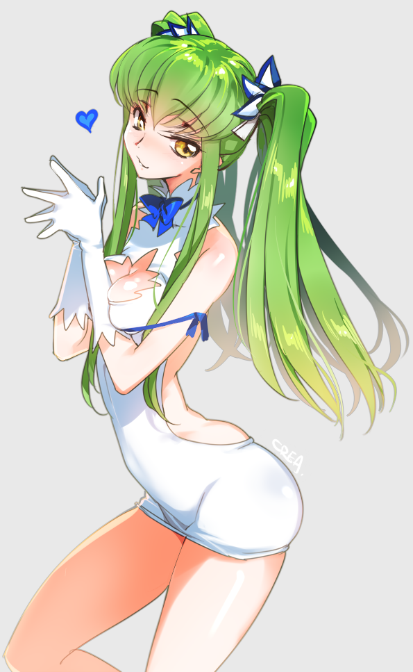 c.c. and hestia (code geass and 1 more) drawn by creayus