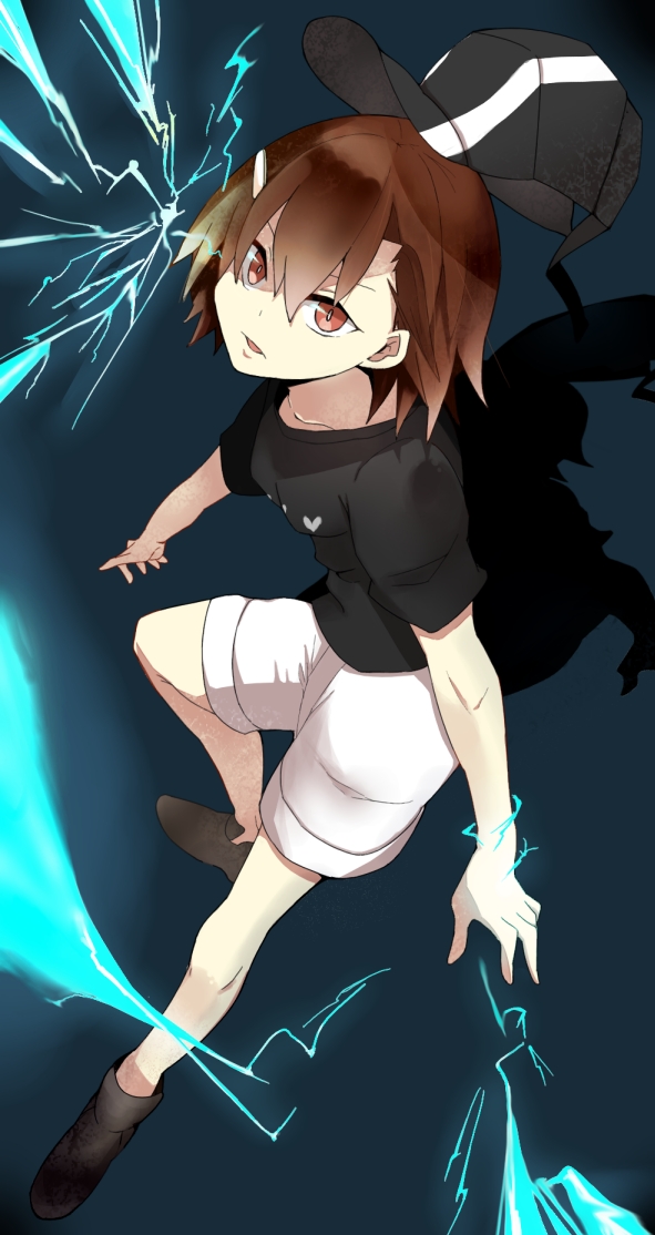 misaka mikoto (toaru majutsu no index and 2 more) drawn by marumo_(onryobig25)