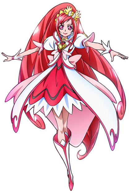 madoka aguri and cure ace (precure and 1 more) drawn by takahashi_akira