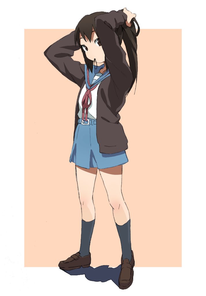 kyonko (suzumiya haruhi no yuuutsu) drawn by chorohanage