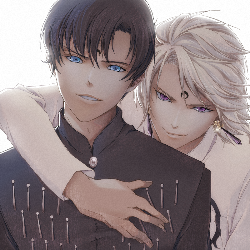 prince demande and saphir (bishoujo senshi sailor moon and 1 more) drawn by saki_(hxaxcxk)