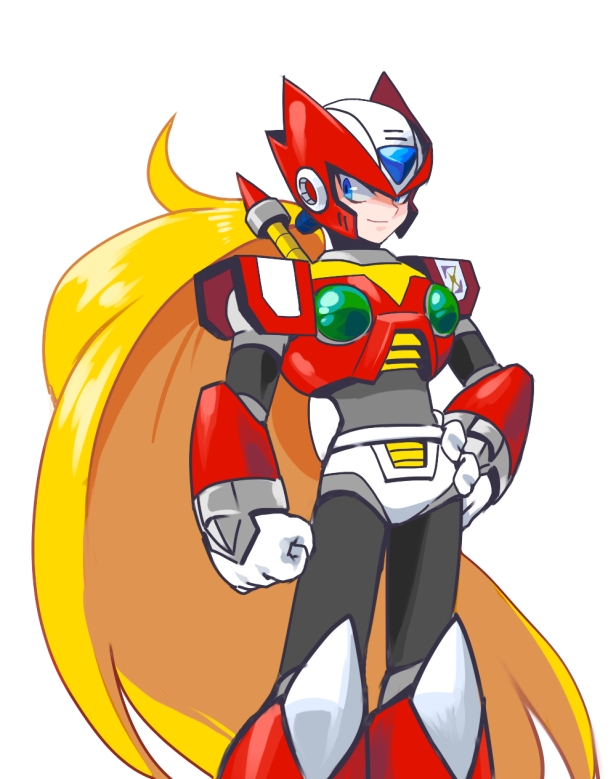 zero (mega man and 1 more) drawn by yuriyuri_(ccc)