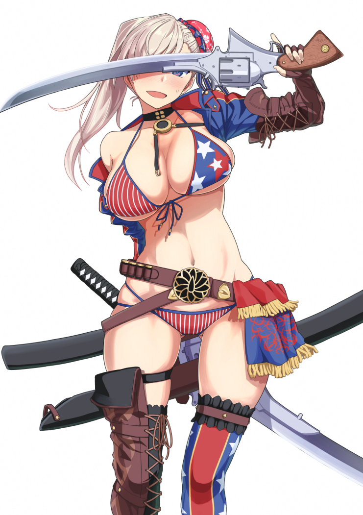 miyamoto musashi (fate and 1 more) drawn by kikunosukemaru