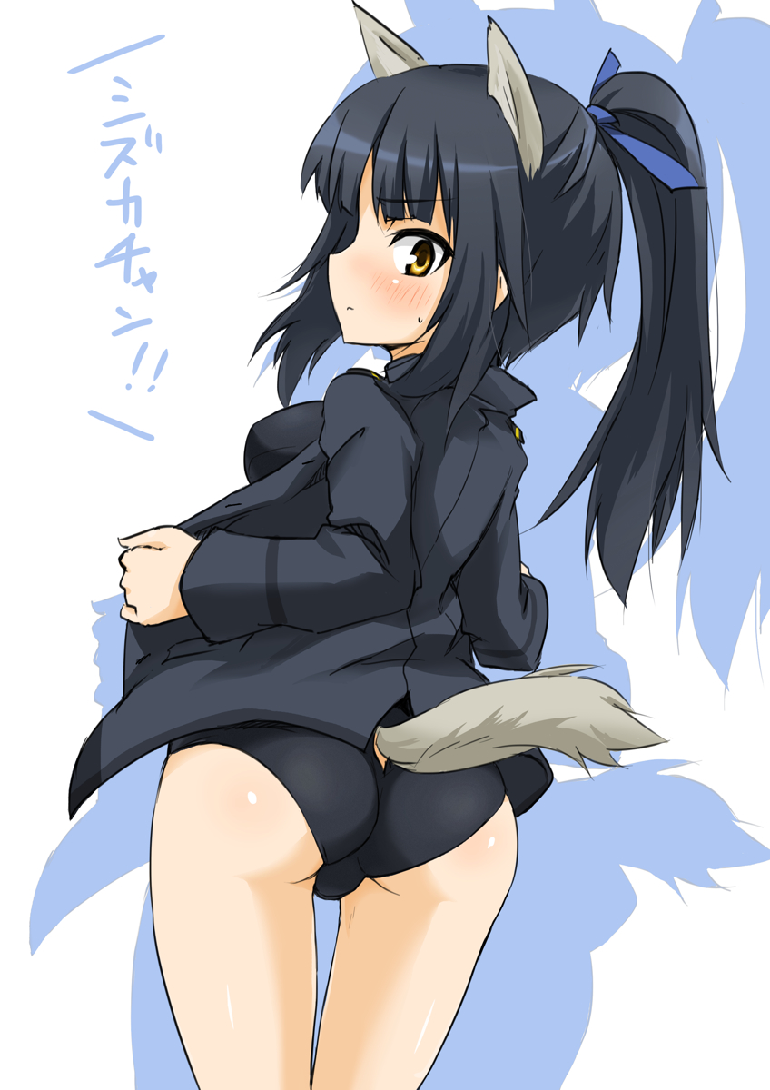 hattori shizuka (world witches series and 1 more) drawn by dakku_(ogitsune)
