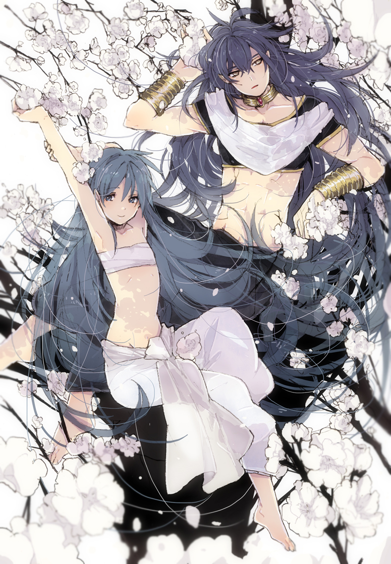 aladdin and judal (magi the labyrinth of magic) drawn by simekirikowai