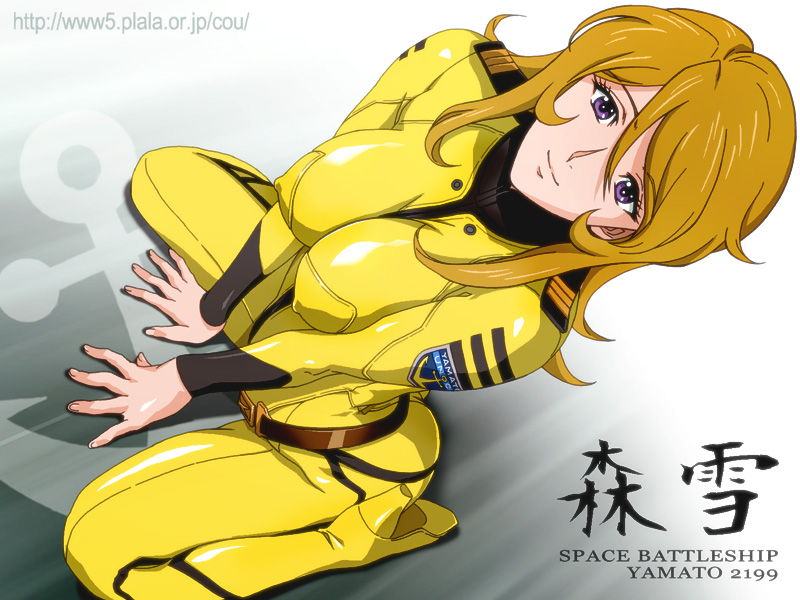 mori yuki (uchuu senkan yamato and 1 more) drawn by nolia