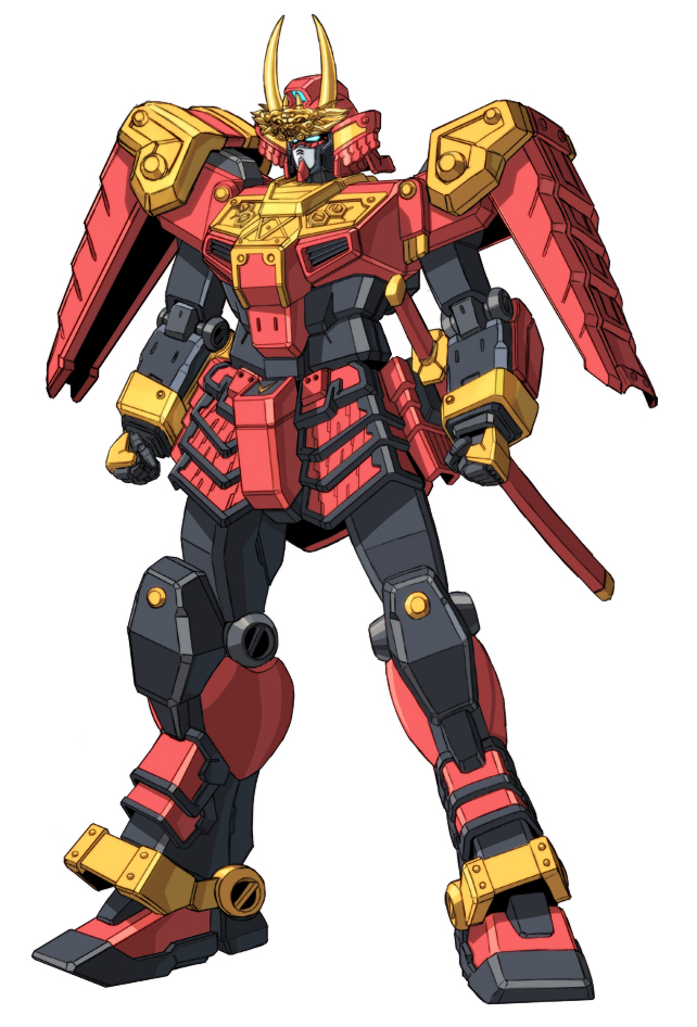 shingen gundam (gundam and 2 more) drawn by kuramochi_kyouryuu