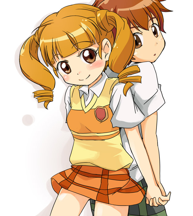 yumeno uta and kogure kakeru (sanrio and 1 more) drawn by ixy