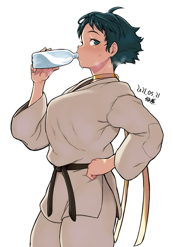 makoto (street fighter and 1 more) drawn by tsukudani_(coke-buta)