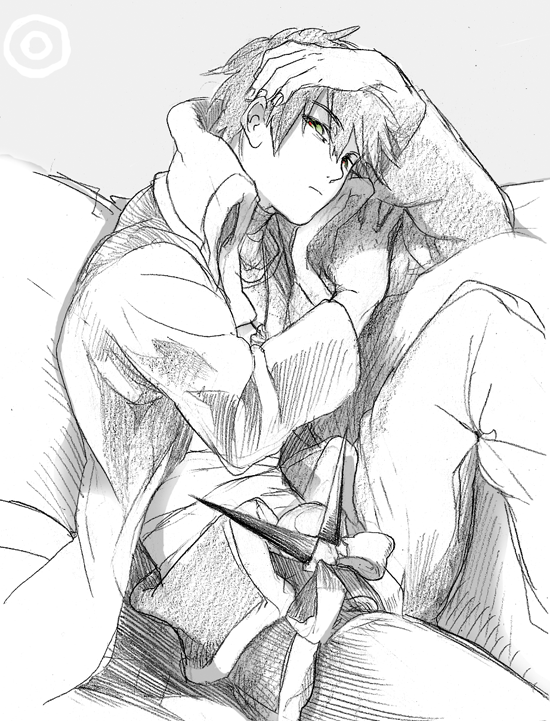 simon and garlock simon (tengen toppa gurren lagann) drawn by kanke_(yonkuma)