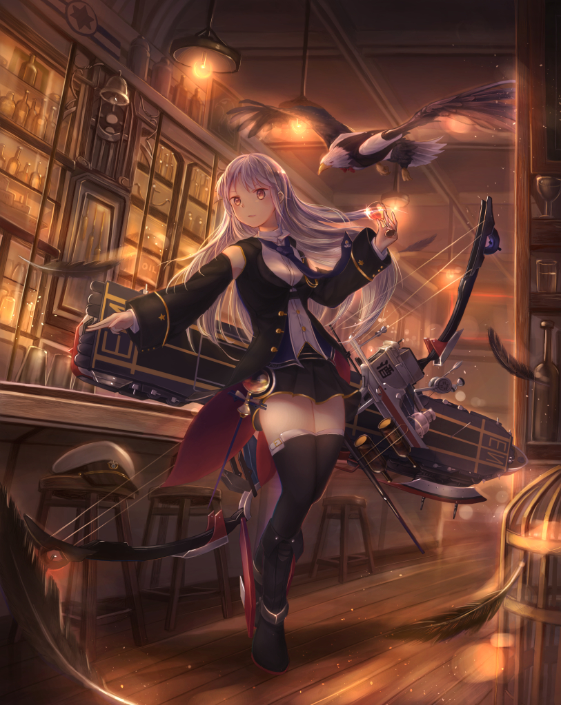 enterprise and grim (azur lane) drawn by delphi_(ga2006230312)