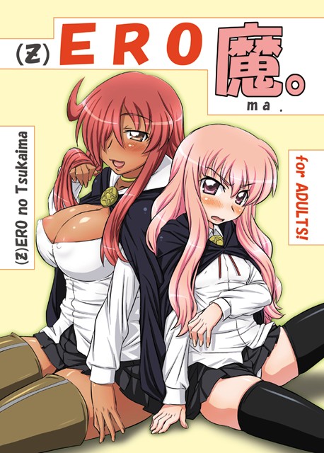 louise francoise le blanc de la valliere and kirche augusta frederica von anhalt zerbst (zero no tsukaima) drawn by aru_ra_une