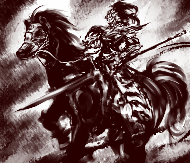 dragon slayer ornstein (dark souls and 1 more) drawn by soubi