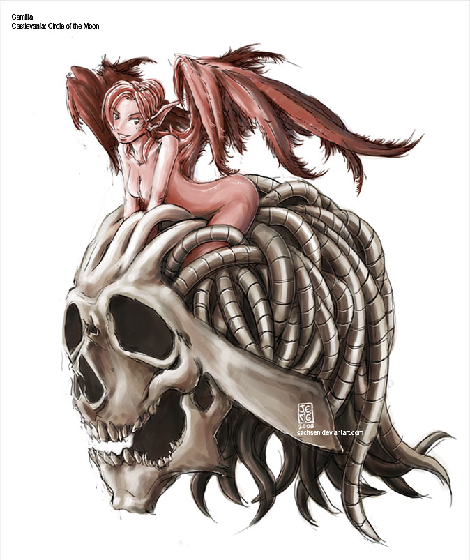 carmilla (castlevania and 1 more) drawn by j-e-m-g