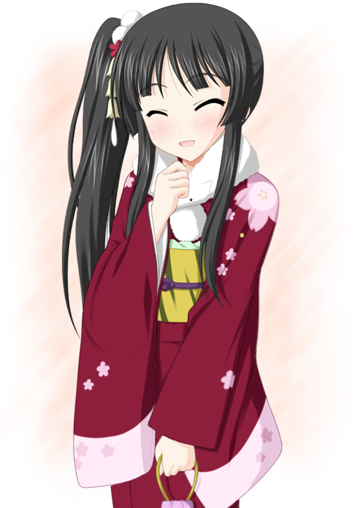 akiyama mio (k-on!) drawn by minamori_noeru