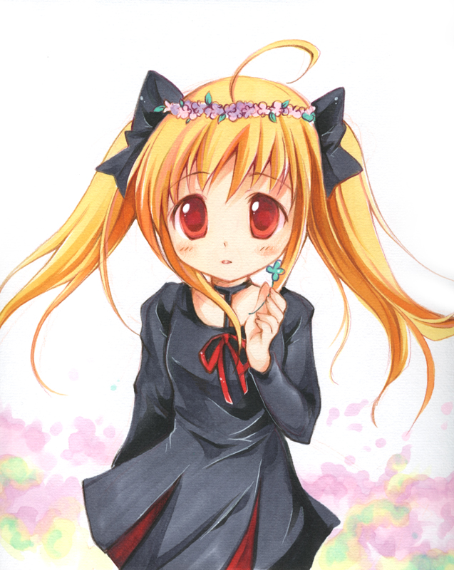 fate testarossa (lyrical nanoha and 1 more) drawn by chibitan
